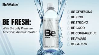 Be Water Brand Highlights Growing Consumer Focus on Bottled Water Taste and Natural Sourcing