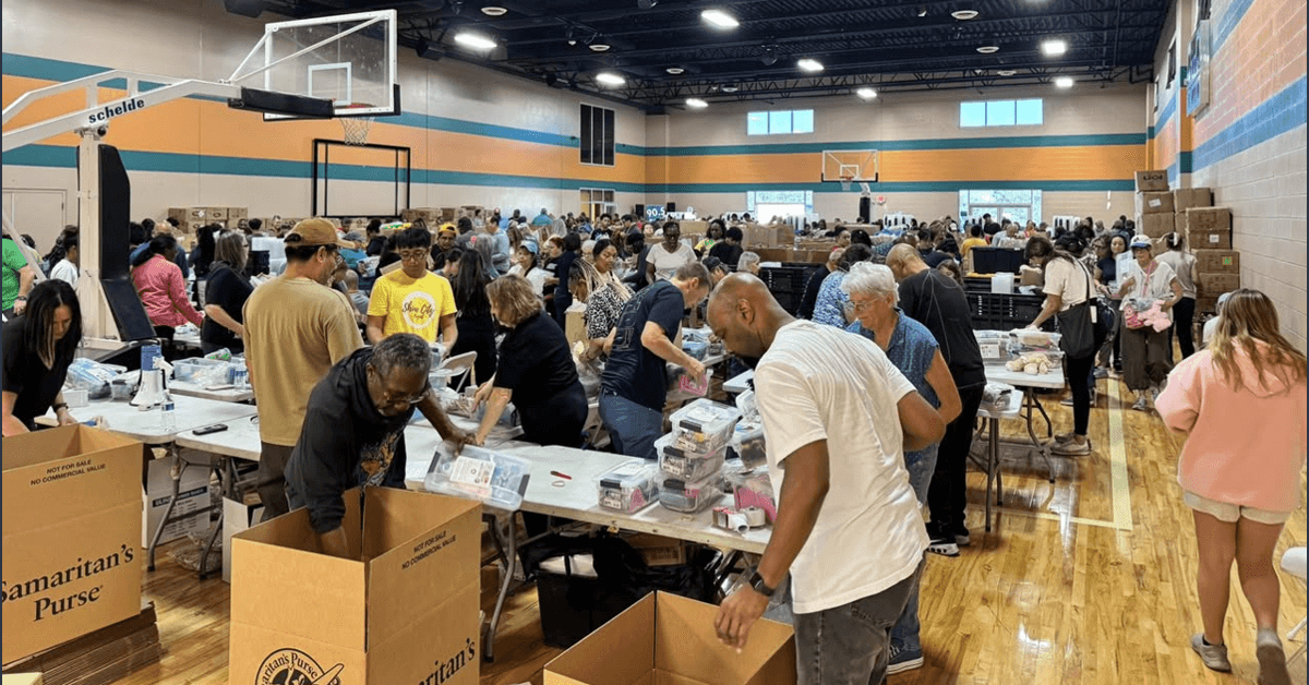 Annual Shoebox Packing Party Unites Community to Prepare Over 15,000 Gifts for Children Worldwide