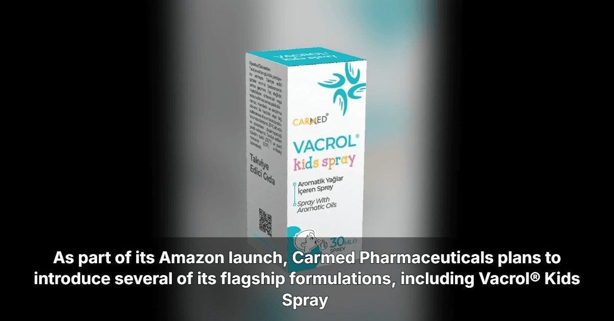 Carmed Pharmaceuticals Expands U.S. Presence with Amazon Launch of Research-Driven Botanical Formulations