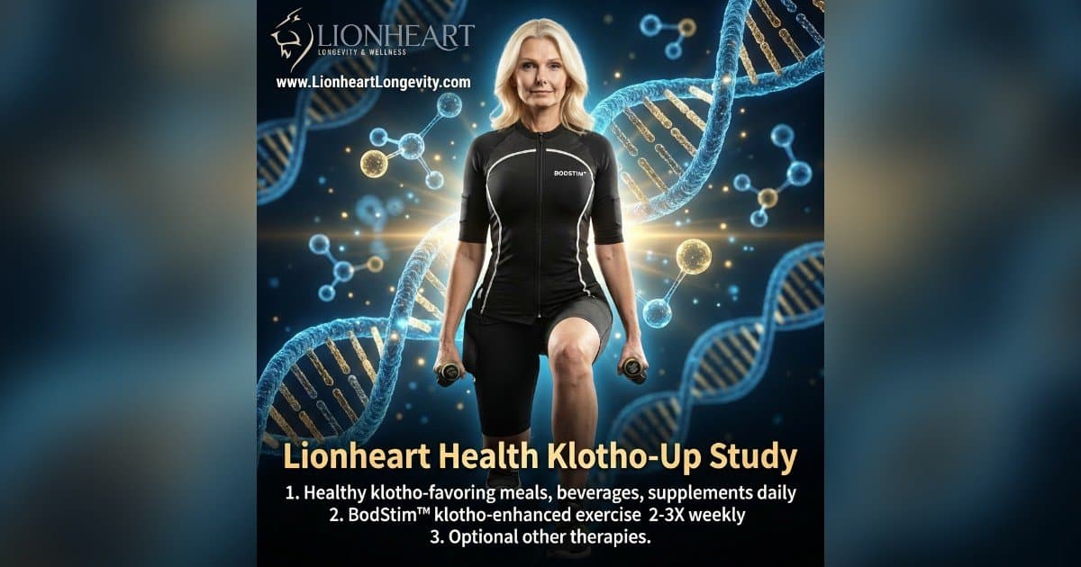 Lionheart Health Launches Longitudinal Study on Klotho-Focused Wellness Program