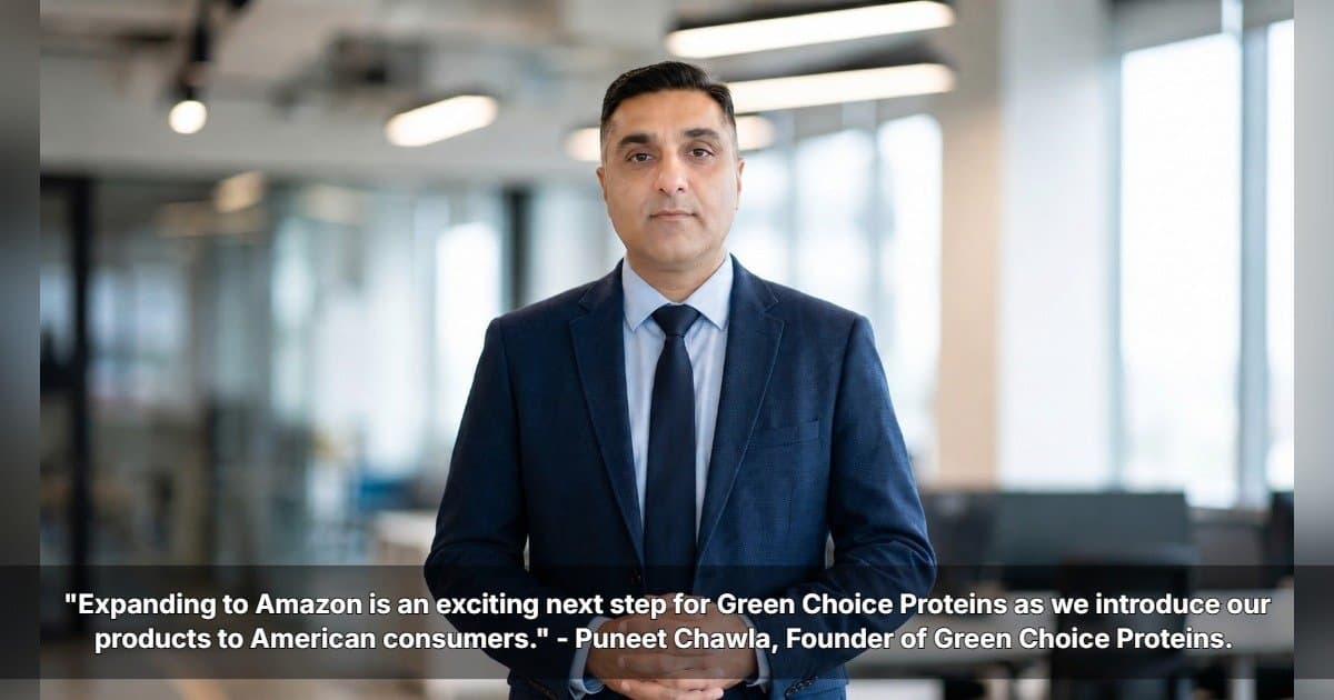Green Choice Proteins Expands U.S. Presence with Amazon Launch and Retail Strategy