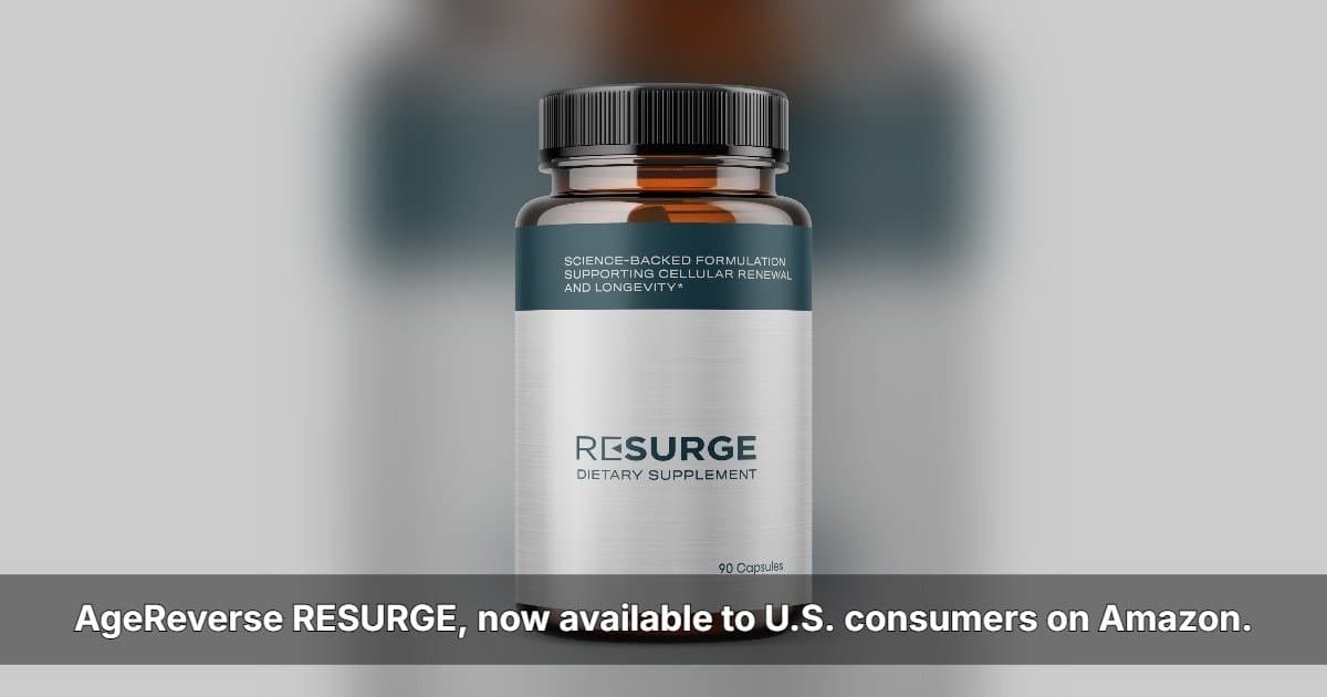 AgeReverse Showcases RESURGE at ECRM Session as U.S. Expansion Gains Momentum