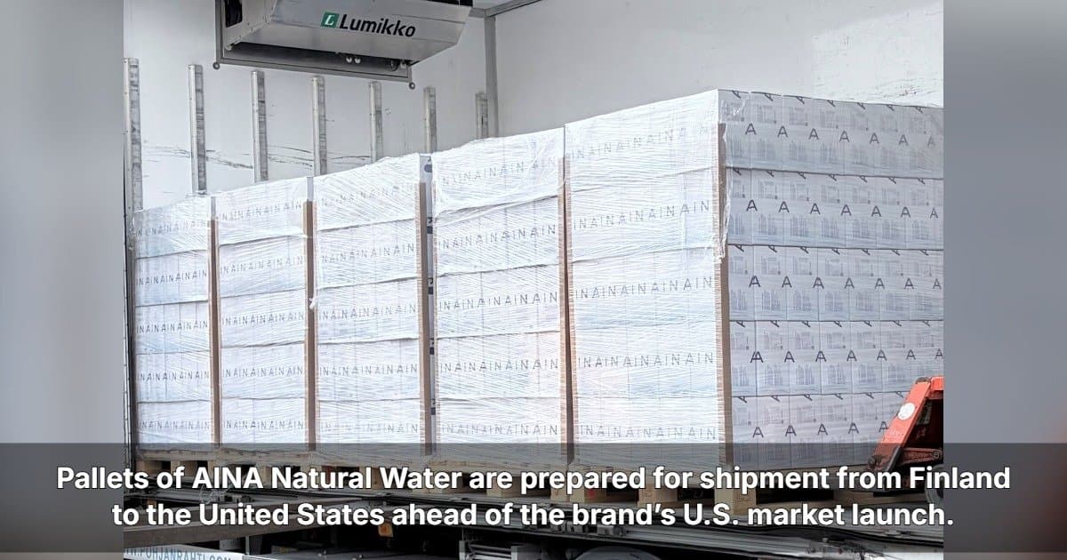 NWB Finland Oy to Showcase AINA Natural Water at ECRM, Offering Retailers a Sustainable Packaging Solution