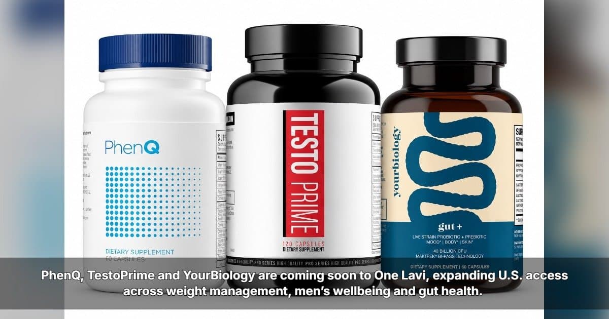 Wolfson Group to Launch PhenQ, TestoPrime and YourBiology on OneLavi, Expanding U.S. Wellness Reach