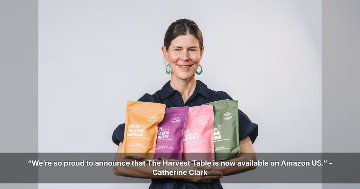 The Harvest Table Launches Full Product Line on Amazon US, Expanding Clean-Label Nutrition to American Consumers