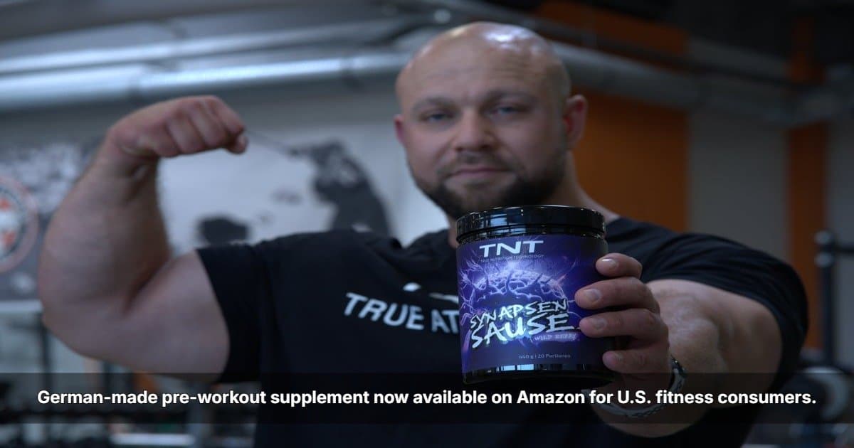 True Nutrition Technology Brings Synapsensause Pre-Workout Booster to U.S. Market via Amazon